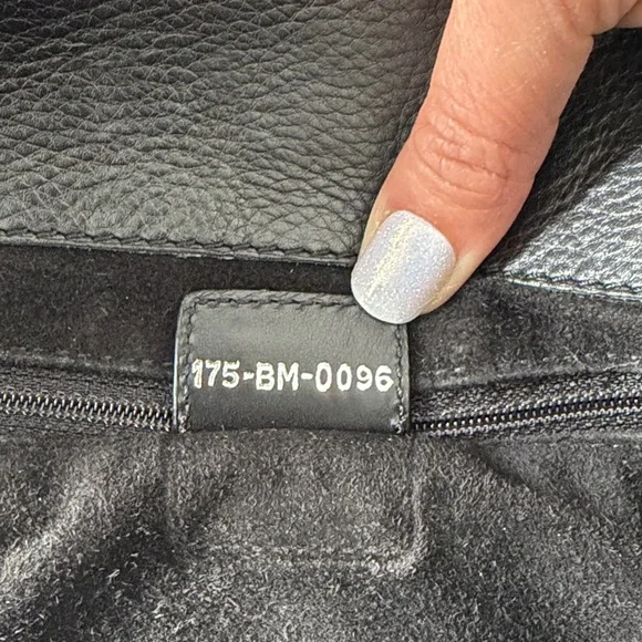 Dior Cannage Rebelle Leather and Suede Satchel Handbag - Picture 12 of 14